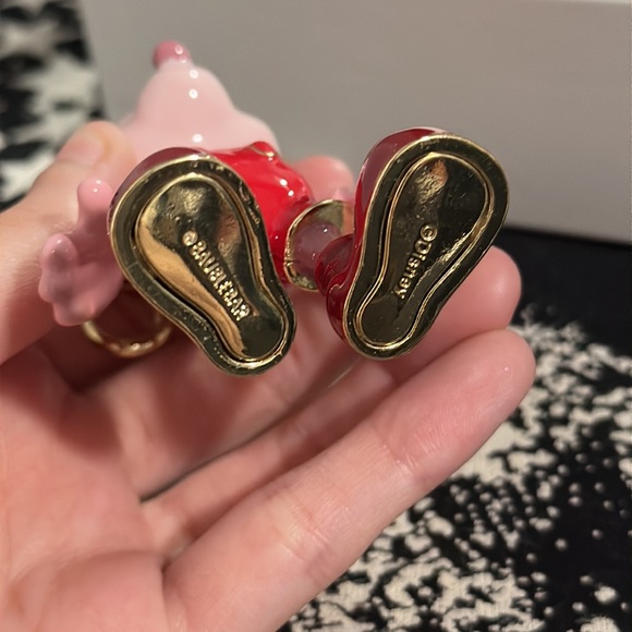 Baublebar x Disney Mickey Mouse Multi-Color Red / Pink /Gold Trim Bag Charm - Picture 7 of 9